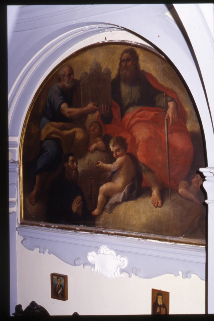 San Pietro e San Paolo con monaco basiliano - Napoli